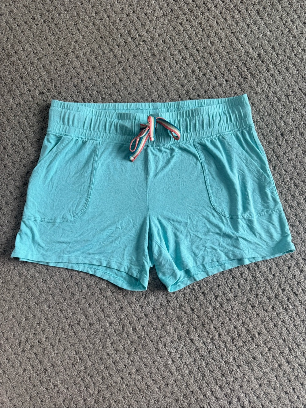 Wildfox Aqua Drawstring Lounge Shorts